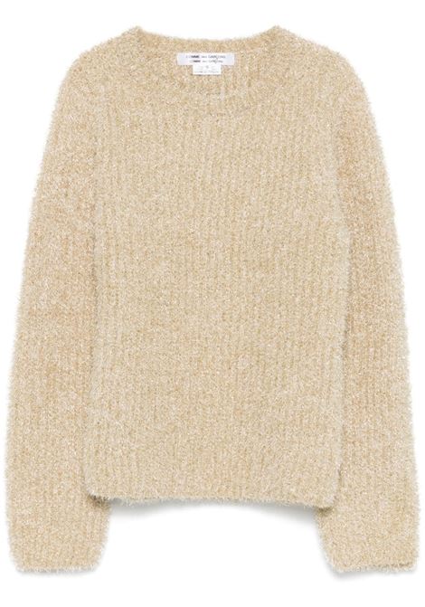 Gold lurex sweater Comme des garcons comme des garcons - women